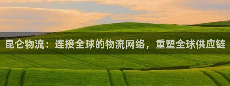 旺财28相信品牌的力量：昆仑物流：连