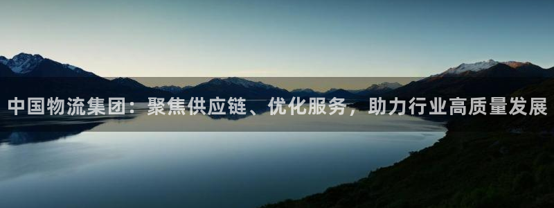 旺财28正规吗?:中国物流集团:聚焦